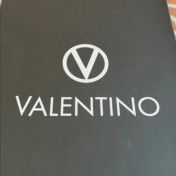 Valentino Women's White Sneakers with Black and Silver Accents - Picture 13 of 13